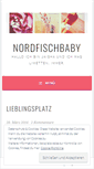 Mobile Screenshot of nordfischbaby.wordpress.com