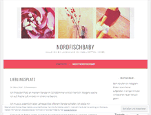Tablet Screenshot of nordfischbaby.wordpress.com