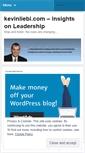 Mobile Screenshot of kevinliebl.wordpress.com