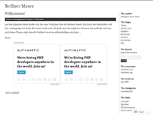 Tablet Screenshot of berlinermauer.wordpress.com