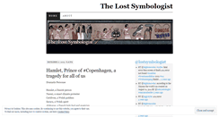 Desktop Screenshot of lostsymbologist.wordpress.com