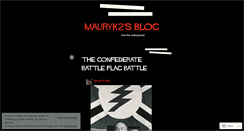 Desktop Screenshot of mauryk2.wordpress.com