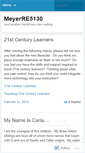 Mobile Screenshot of meyer5130.wordpress.com