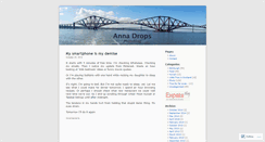 Desktop Screenshot of annadrops.wordpress.com