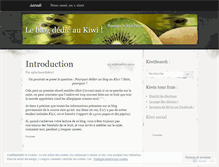 Tablet Screenshot of kiwispedia.wordpress.com