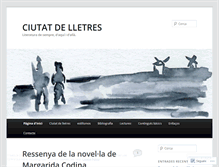 Tablet Screenshot of llegiricompartir.wordpress.com