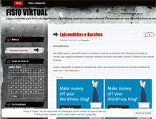 Tablet Screenshot of fisiovirtual.wordpress.com
