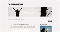 Desktop Screenshot of myhappypromise.wordpress.com