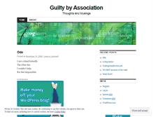 Tablet Screenshot of guiltybyassociation.wordpress.com
