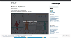 Desktop Screenshot of itstaff.wordpress.com