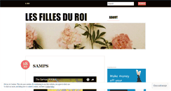 Desktop Screenshot of lesfillesduroi.wordpress.com