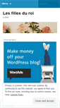 Mobile Screenshot of lesfillesduroi.wordpress.com