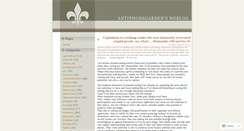 Desktop Screenshot of antiphonsgarden.wordpress.com