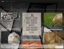 Tablet Screenshot of goodthoughtblog.wordpress.com