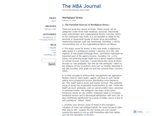 Tablet Screenshot of businessadministration.wordpress.com