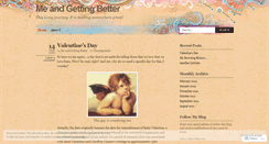 Desktop Screenshot of meandgettingbetter.wordpress.com