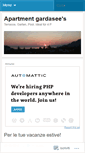 Mobile Screenshot of apartmentgardasee.wordpress.com