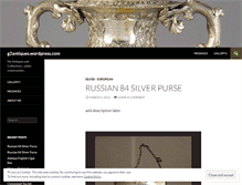 Tablet Screenshot of g2antiques.wordpress.com