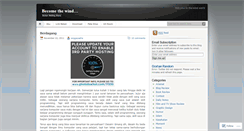 Desktop Screenshot of anggayasha.wordpress.com