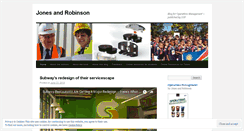 Desktop Screenshot of jonesandrobinson.wordpress.com