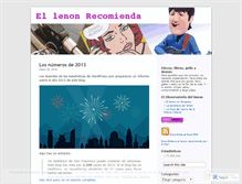 Tablet Screenshot of ellenonrecomienda.wordpress.com