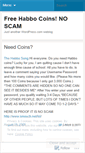 Mobile Screenshot of free1habbo1coins.wordpress.com