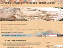 Tablet Screenshot of derileas11dream.wordpress.com