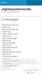 Mobile Screenshot of eightwaystoliveordie.wordpress.com