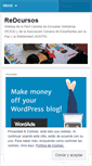 Mobile Screenshot of elredcurso.wordpress.com