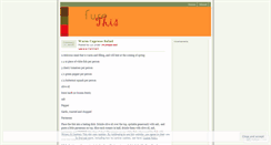 Desktop Screenshot of fusethis.wordpress.com