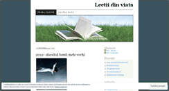 Desktop Screenshot of lectiidinviata.wordpress.com