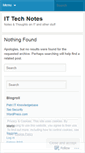 Mobile Screenshot of ittechnotes.wordpress.com