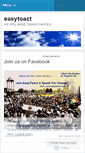 Mobile Screenshot of easytoact.wordpress.com