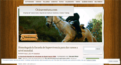 Desktop Screenshot of ocioaventura.wordpress.com