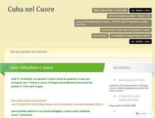 Tablet Screenshot of cubanelcuore.wordpress.com