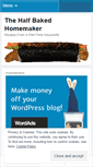 Mobile Screenshot of halfbakedhomemaker.wordpress.com