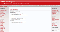 Desktop Screenshot of ctlt.wordpress.com