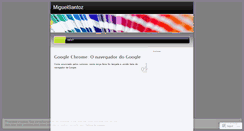 Desktop Screenshot of miguelsantoz.wordpress.com
