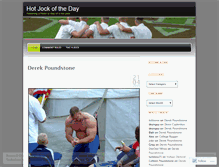 Tablet Screenshot of hotjocks.wordpress.com