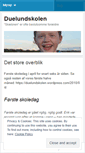 Mobile Screenshot of duelundskolen.wordpress.com