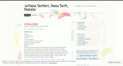 Desktop Screenshot of pastatarifi.wordpress.com