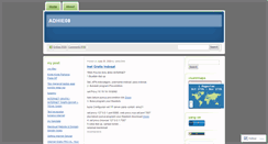 Desktop Screenshot of adhiemth.wordpress.com