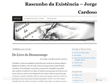 Tablet Screenshot of esquilomorto.wordpress.com