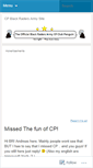 Mobile Screenshot of cpblackraders.wordpress.com