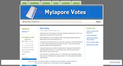 Desktop Screenshot of mylaporevotes.wordpress.com