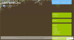 Desktop Screenshot of kraftensclass.wordpress.com
