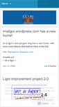 Mobile Screenshot of imaligor.wordpress.com