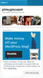 Mobile Screenshot of phieygiecapek.wordpress.com