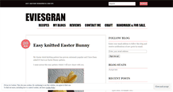 Desktop Screenshot of eviesgran.wordpress.com