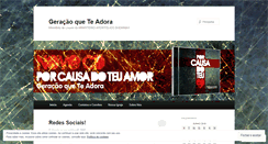 Desktop Screenshot of geracaoqueteadora.wordpress.com